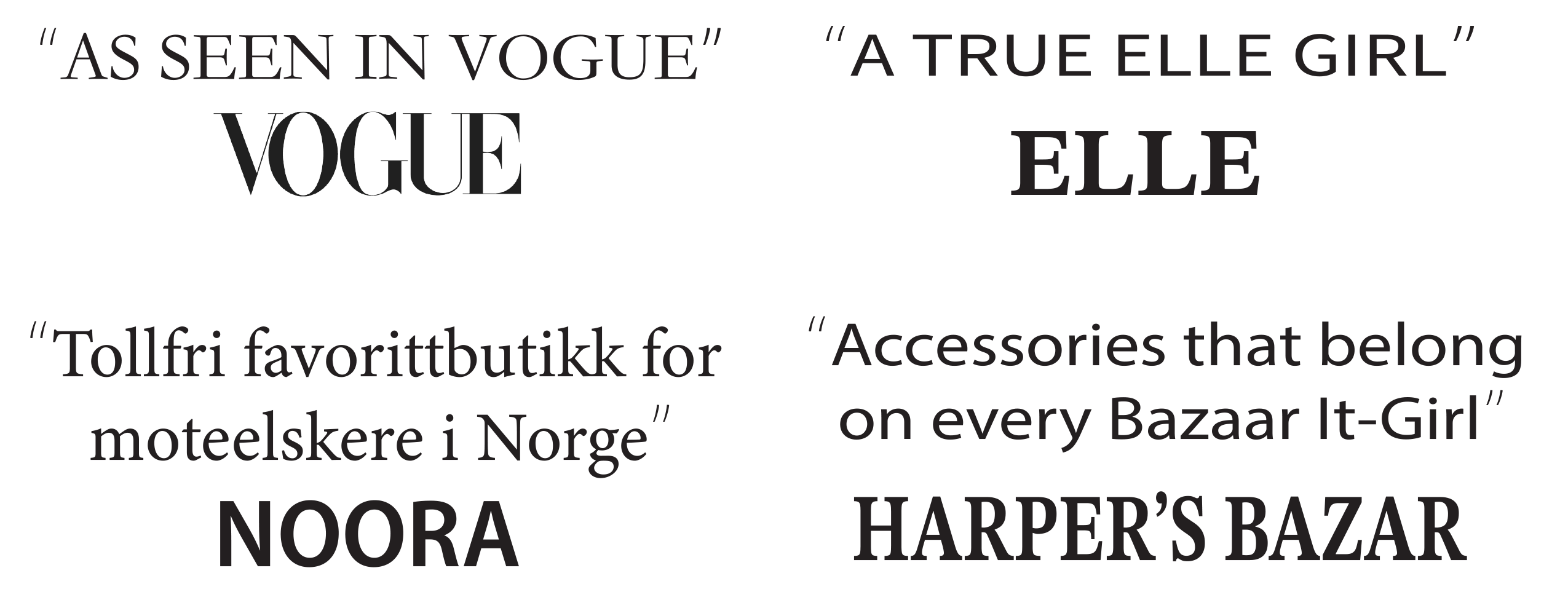 As seen in Vogue
